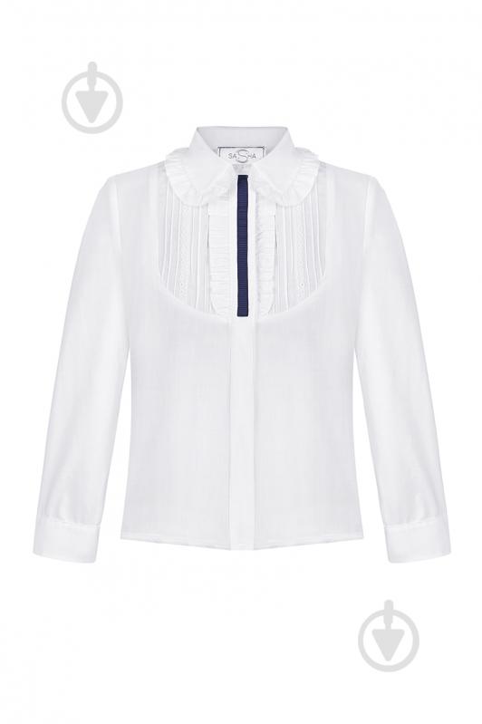 Блуза Sasha р.146 белый 3926 - фото 1