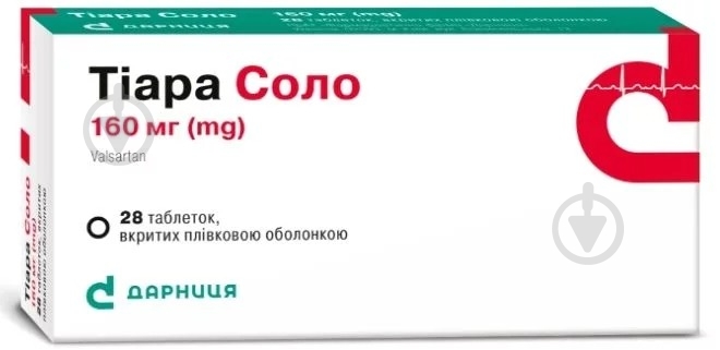 Тиара соло п/плен. Обол. №28 (14х2) таблетки 160 мг - фото 1