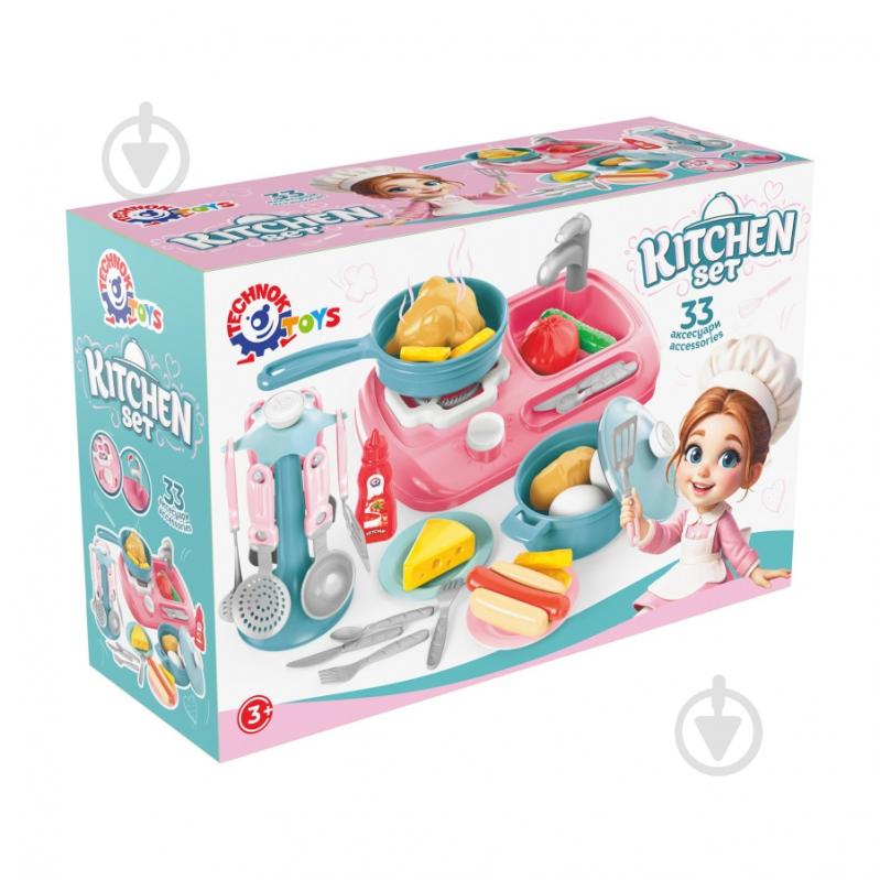 Игрушка ТехноК Кухонный набор 3021 - фото 1