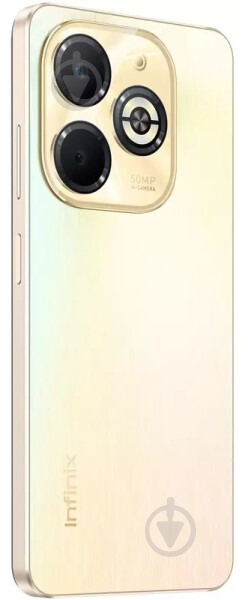 Смартфон Infinix Smart 8 Plus 4/128GB shiny gold - фото 6