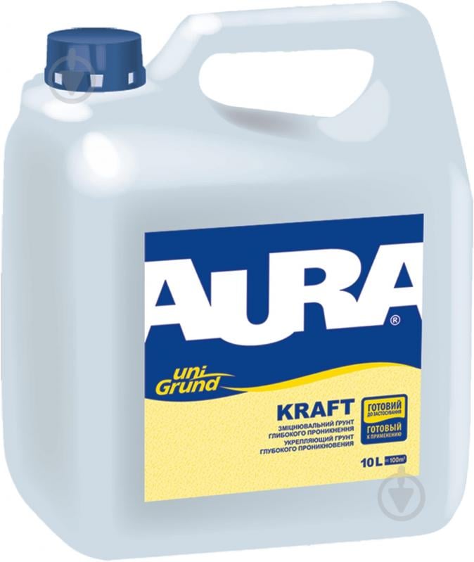 Грунтовка глубокопроникающая Aura® UniGrund Kraft 10 л - фото 1