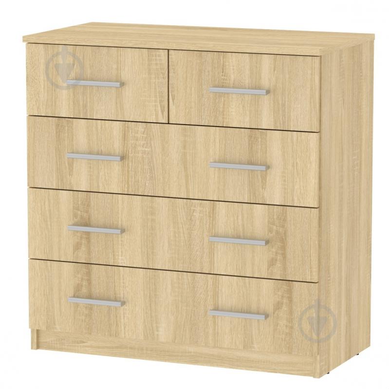 Комод Компанит 2+3П 810х828х414 мм дуб сонома/дуб сонома - фото 1