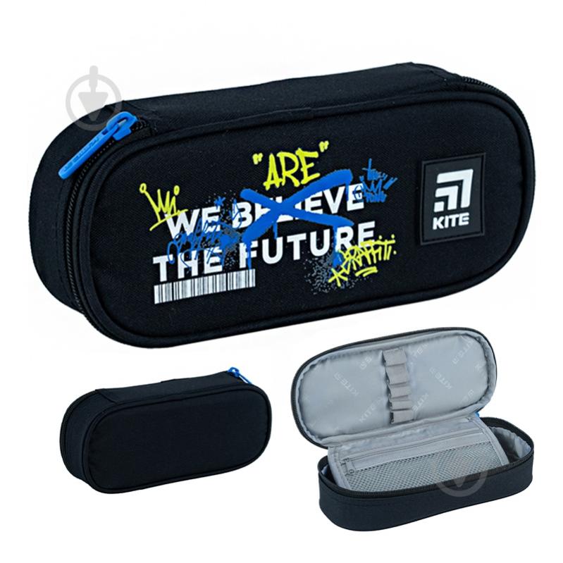 Пенал 599-9 KITE черный - фото 1