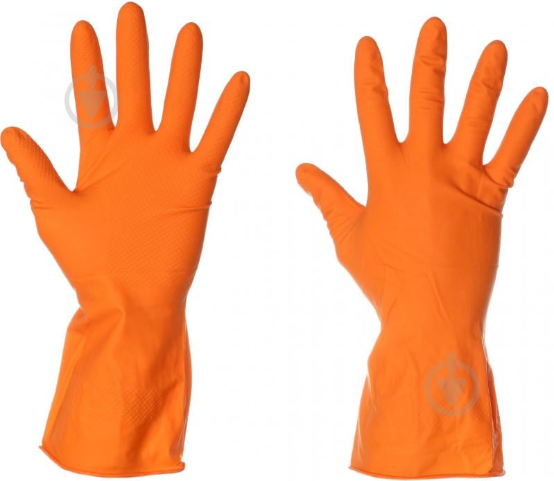 Перчатки Doloni D-Clean хозяйственные с покрытием латекс L (9) 4546 - фото 3