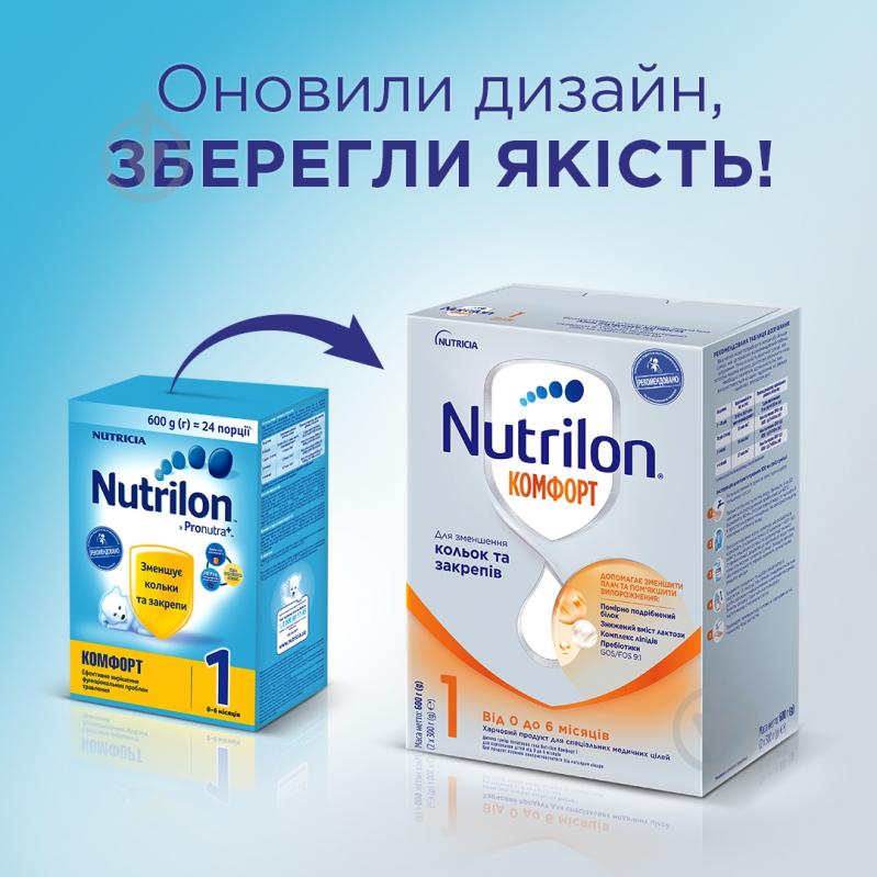Сухая смесь Nutrilon Комфорт 1 600 г - фото 2