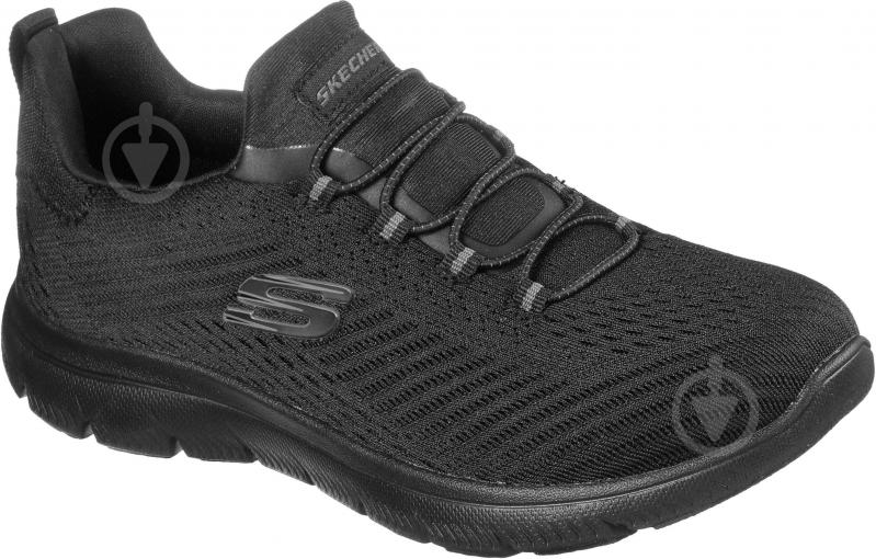 Кроссовки женские демисезонные Skechers Summits 149036 BBK р.38,5 черные - фото 3