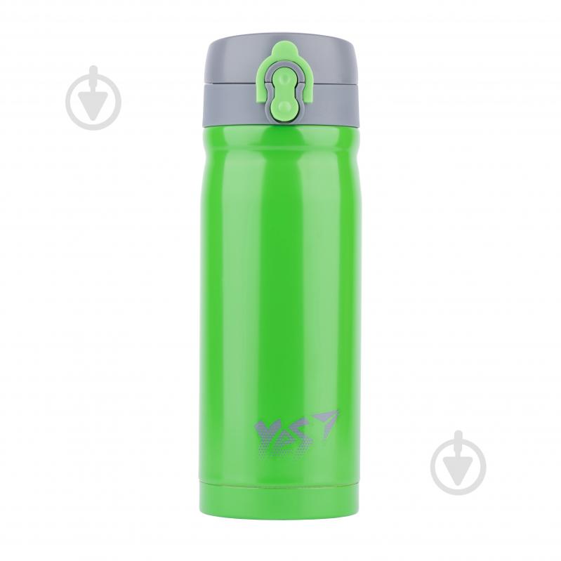 Термос YES Green Gray 350 мл - фото 1