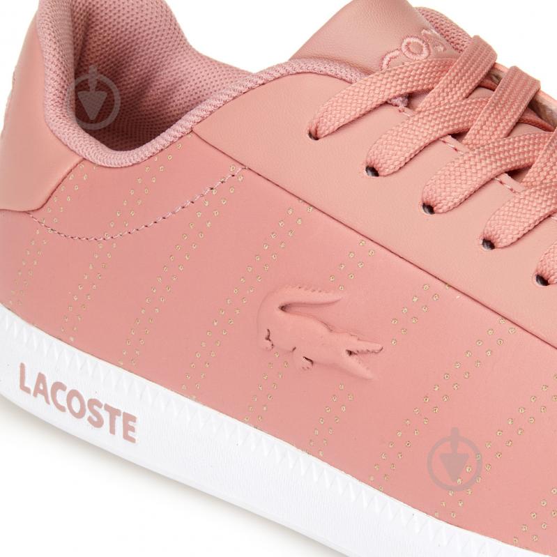 Кросівки Lacoste GRADUATE 318 1 SPW 736SPW0028F50 р.37 рожевий - фото 6