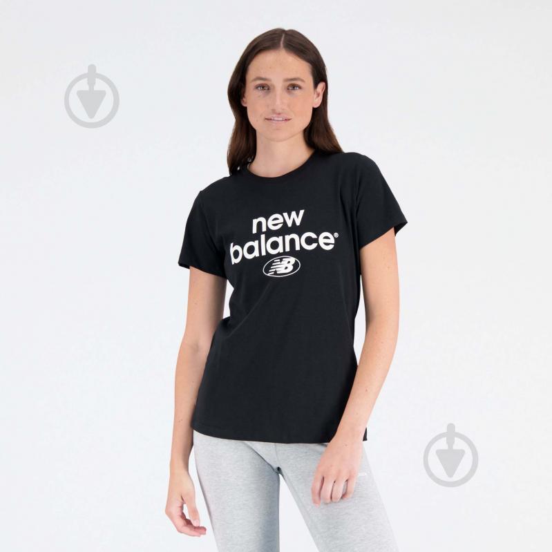 Футболка New Balance ESSENTIALS REIM. ARCH. JERSEY WT31507BK р.XL черный - фото 2