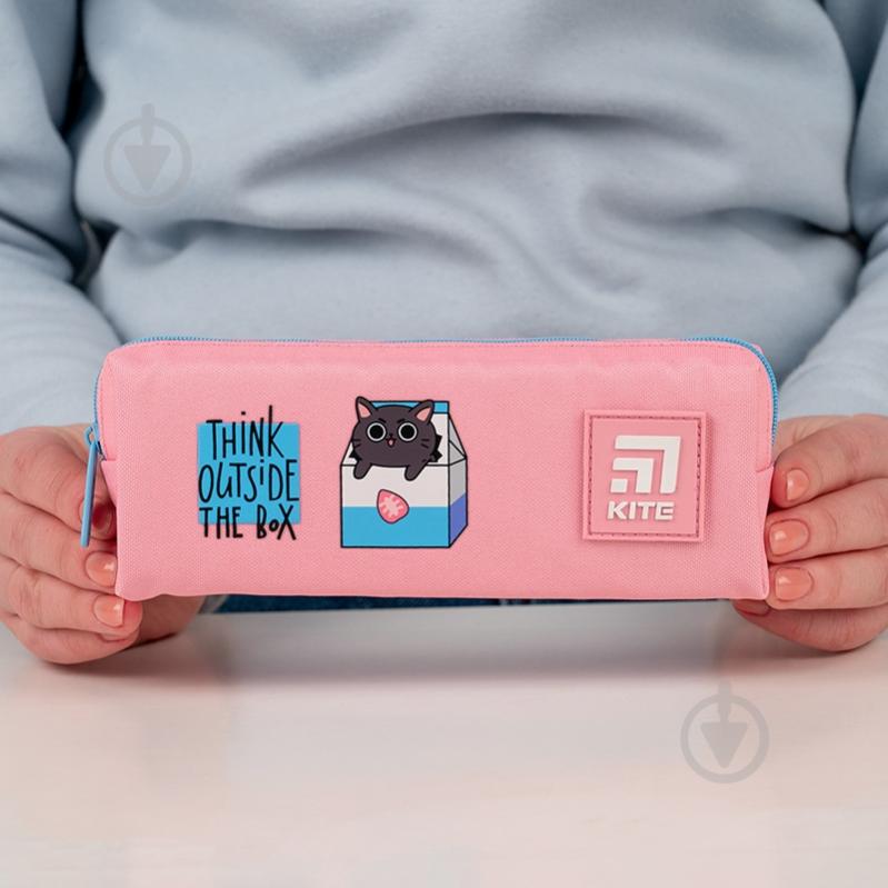 Пенал 642-3 KITE розовый - фото 5