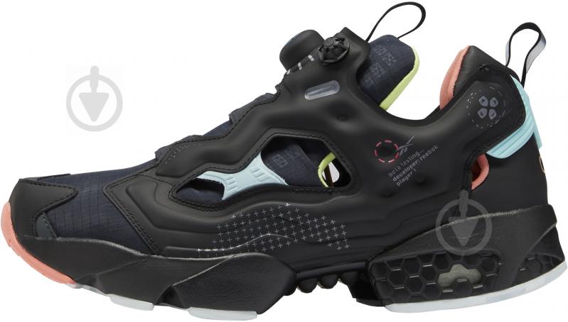 Кроссовки мужские демисезонные Reebok INSTAPUMP FURY OG FY6778 р.41 черные - фото 3