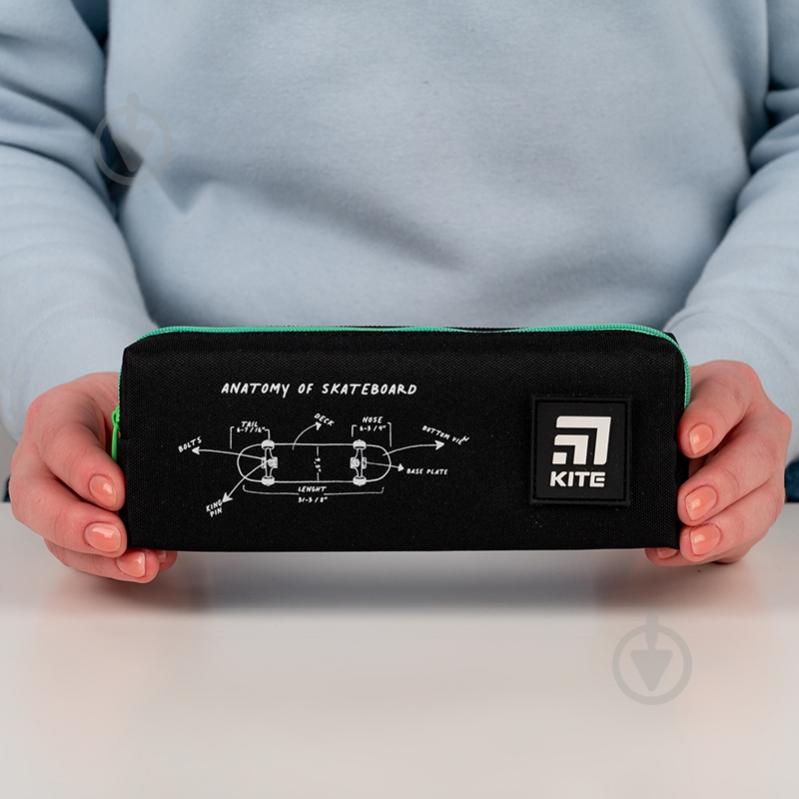 Пенал 642-6 KITE черный - фото 5