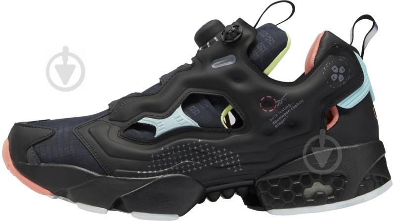 Кросівки чоловічі демісезонні Reebok INSTAPUMP FURY OG FY6778 р.45 чорні - фото 3