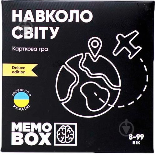 Гра карткова JoyBand Настільна гра JOYBAND MEMOBOX DELUX Навколо світу MBD102 - фото 1