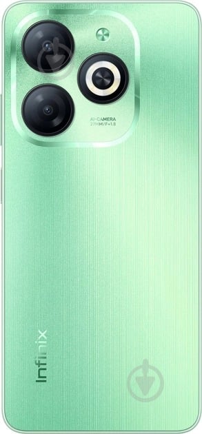 Смартфон Infinix Smart 8 4/64GB crystal green - фото 5