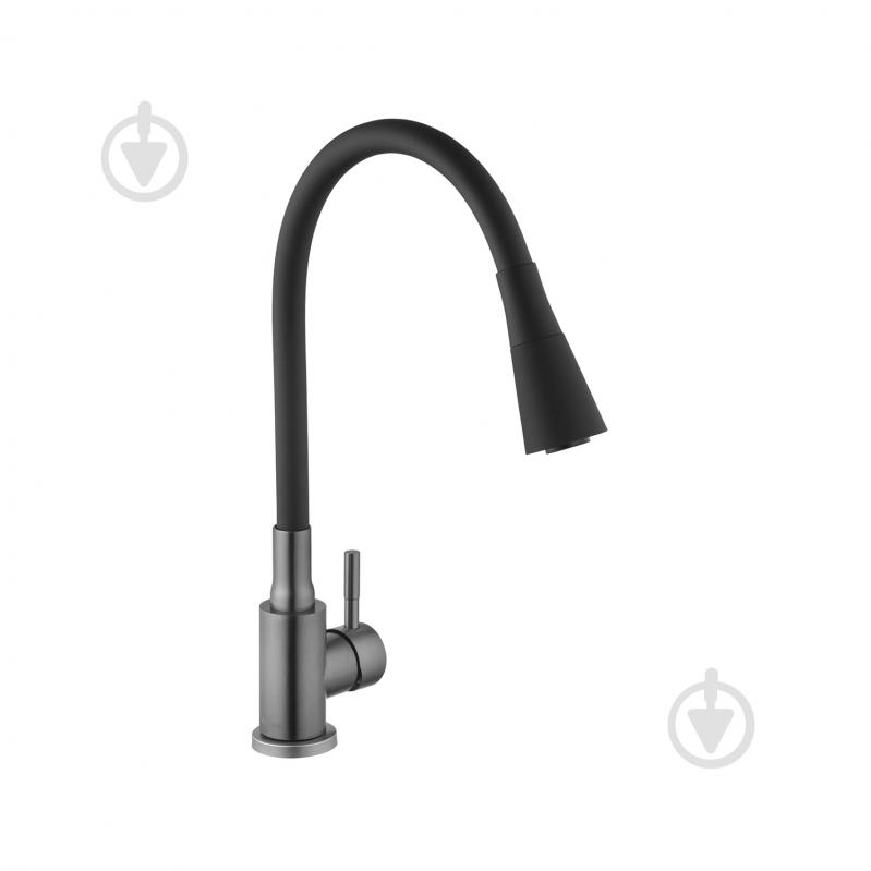 Смеситель для кухни Kroner KRP Edelstahl Klassisch - PVD031BLK - фото 3 Смеситель для кухни Kroner KRP Edelstahl Klassisch - PVD031BLK - фото 3