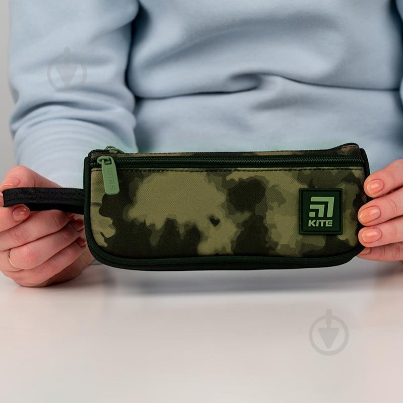 Пенал 643-4 KITE хаки - фото 5