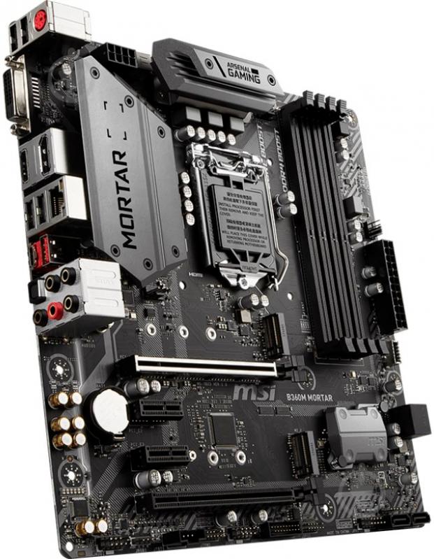 Материнська плата MSI B360M MORTAR (Socket 1151, Intel B360, mirco ATX) - фото 1