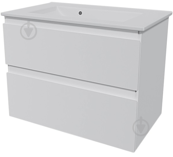 Тумба подвесная Сансервіс Дана-80 бел. (Элит-80G) - фото 1