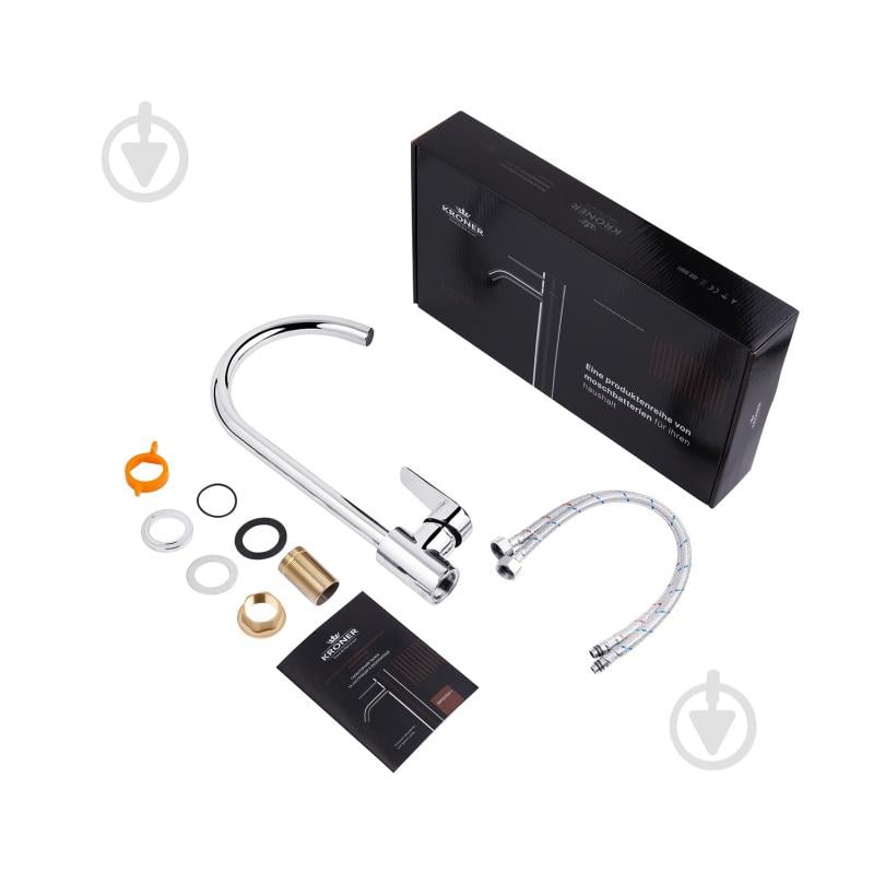 Смеситель для кухни Kroner KRP Eifel - C030 - фото 8 Смеситель для кухни Kroner KRP Eifel - C030 - фото 8