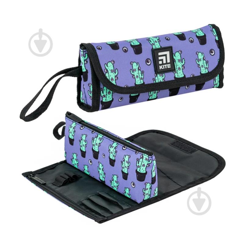 Пенал 653-2 KITE бузковий - фото 1