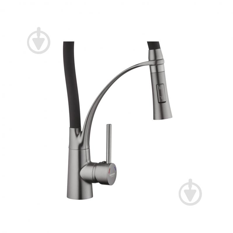 Смеситель для кухни Kroner KRP Ersel - GRP03393BLK - фото 5