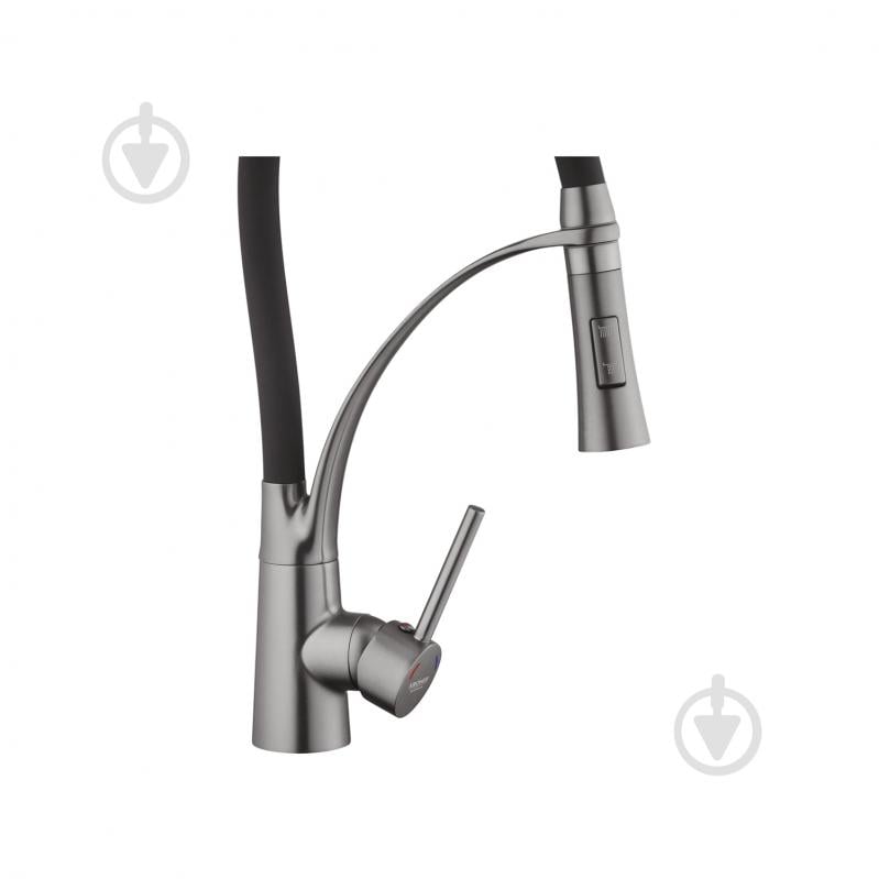 Смеситель для кухни Kroner KRP Ersel - GRP03393BLK - фото 6