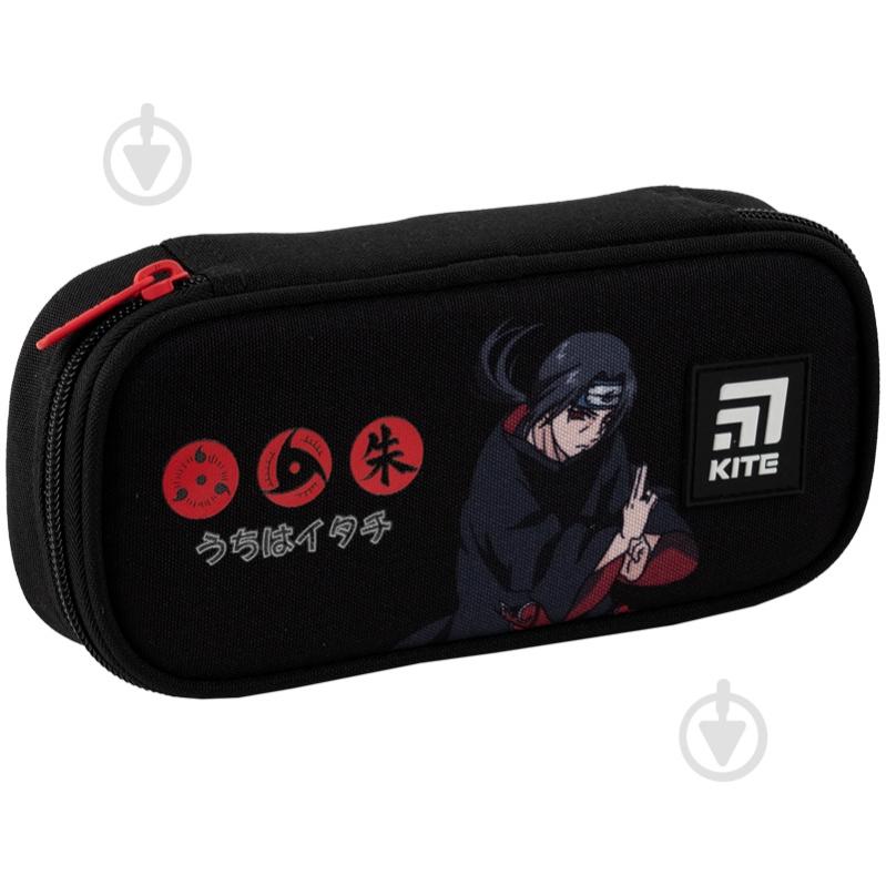 Пенал 662 Naruto KITE чорний - фото 3 Пенал 662 Naruto KITE чорний - фото 3