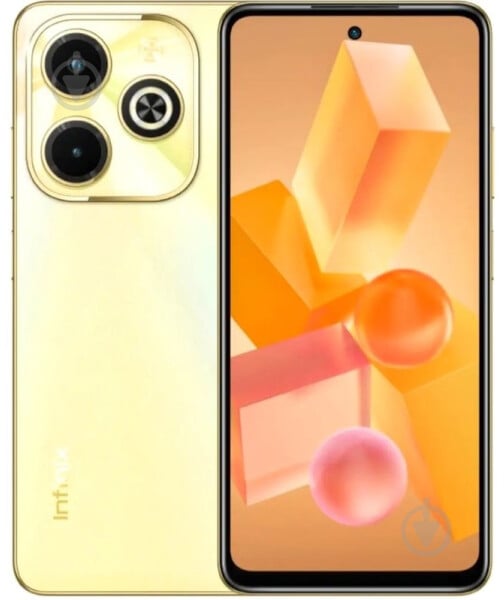 Смартфон Infinix HOT 40I 8/128GB horizon gold - фото 1