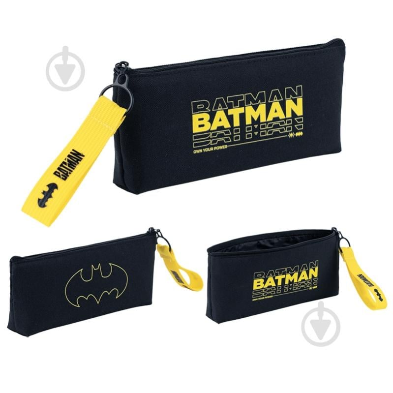 Пенал 680 DC Comics Batman KITE черный - фото 1