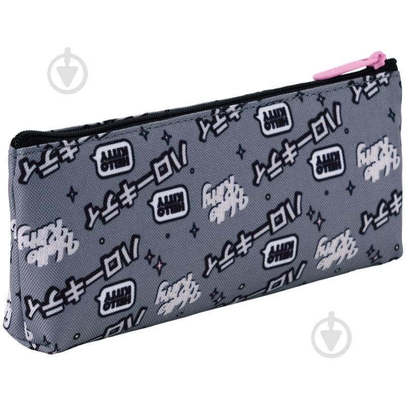 Пенал 680 Hello Kitty KITE серый - фото 3