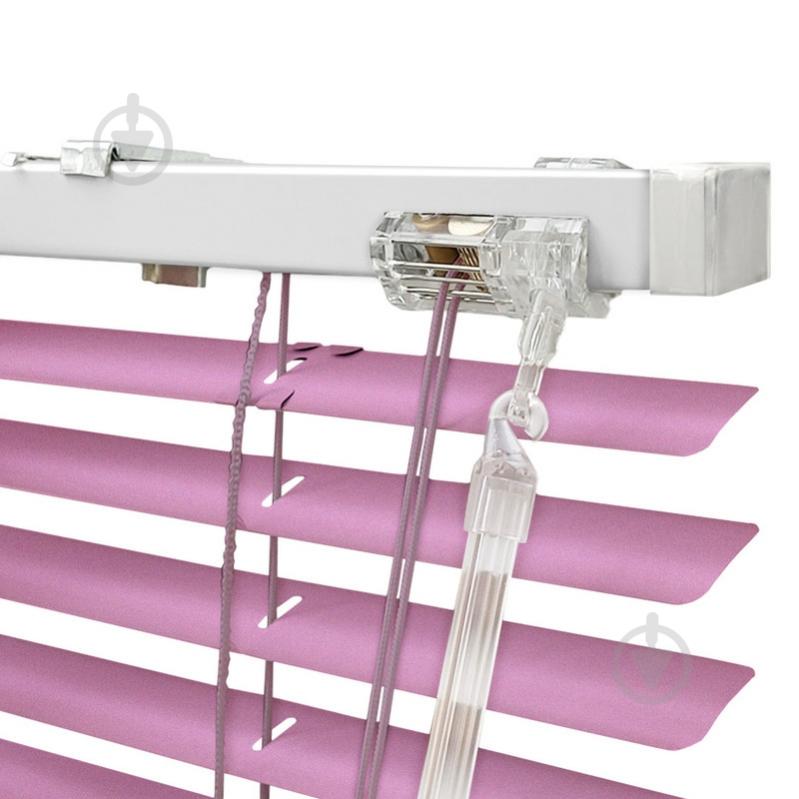 Жалюзі Rollotex алюмінієві горизонтальні з фіксацією 92х220 см Рожеві брашовані - фото 3 Жалюзі Rollotex алюмінієві горизонтальні з фіксацією 92х220 см Рожеві брашовані - фото 3