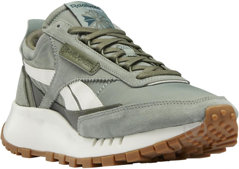 Кроссовки мужские демисезонные Reebok CL LEGACY FY7560 р.41 оливковые - фото 10