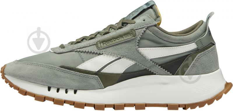 Кроссовки мужские демисезонные Reebok CL LEGACY FY7560 р.41 оливковые - фото 9