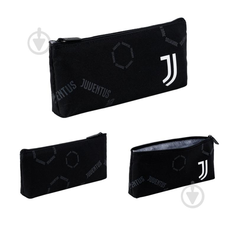 Пенал 680 FC Juventus KITE черный - фото 1