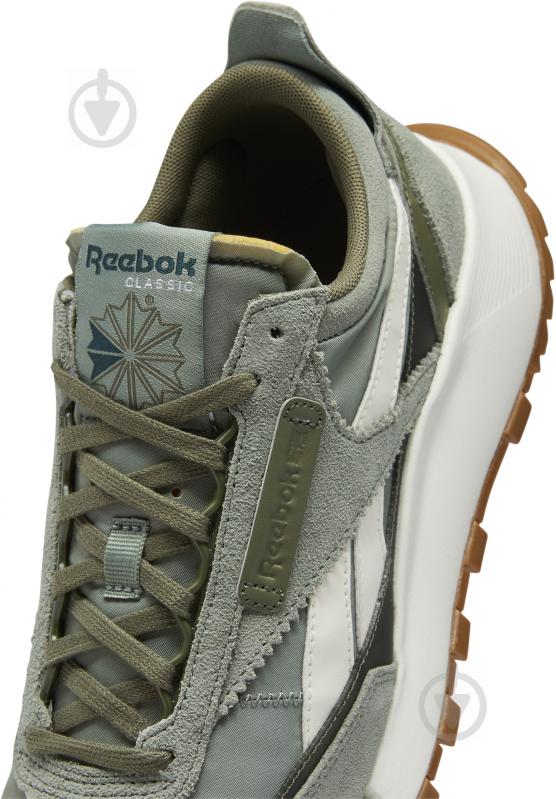 Кроссовки мужские демисезонные Reebok CL LEGACY FY7560 р.42 оливковые - фото 13