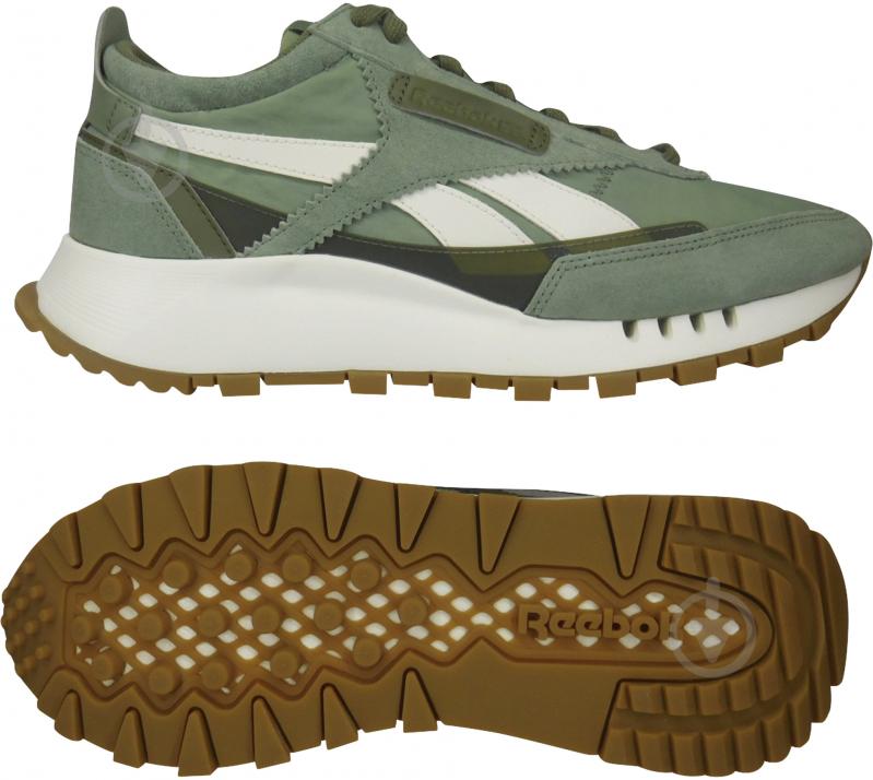 Кроссовки мужские демисезонные Reebok CL LEGACY FY7560 р.42 оливковые - фото 2