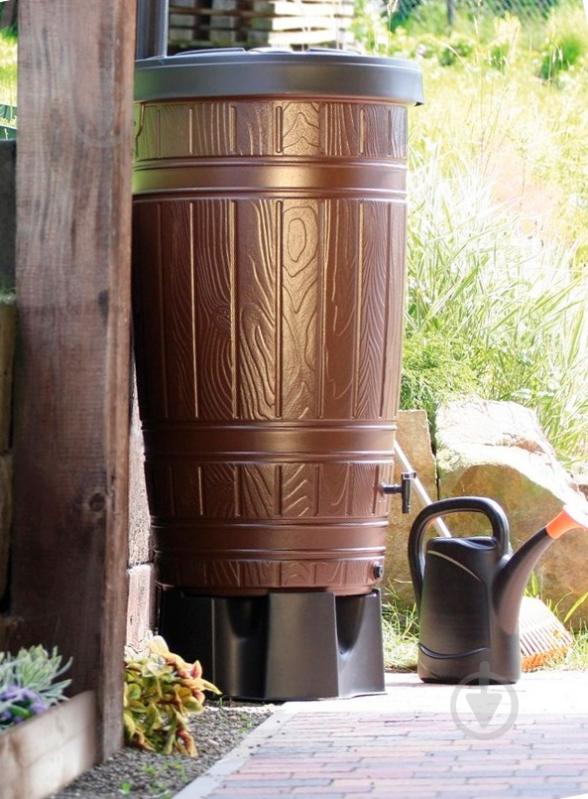 ᐉ Емкость для сбора дождевой воды Time Eco Woodcan коричневая • Купить ...