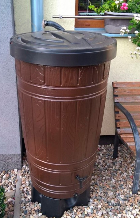 ᐉ Емкость для сбора дождевой воды Time Eco Woodcan коричневая • Купить ...