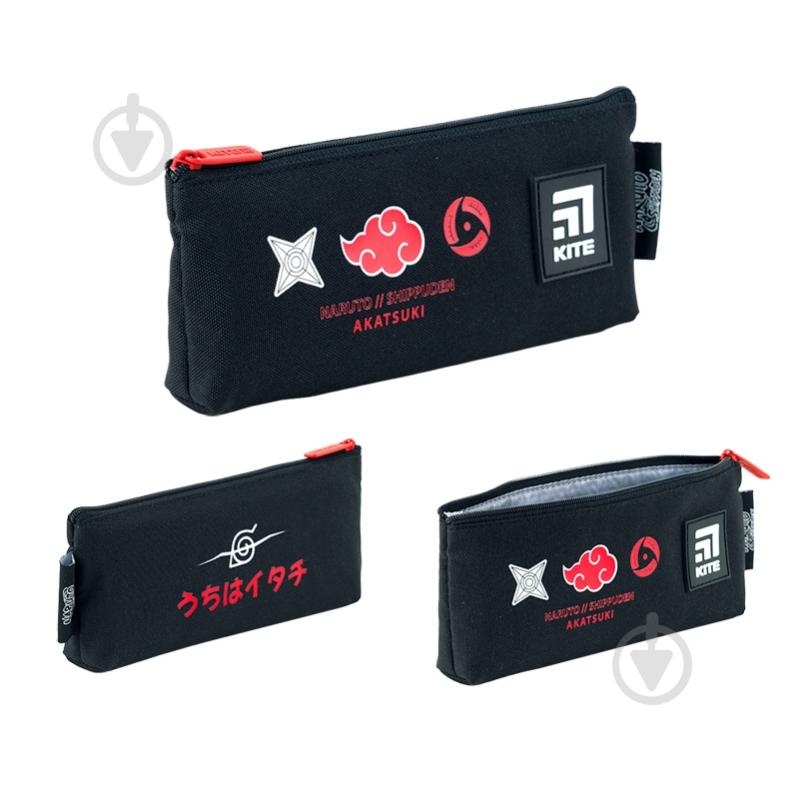 Пенал 680 Naruto KITE черный - фото 1