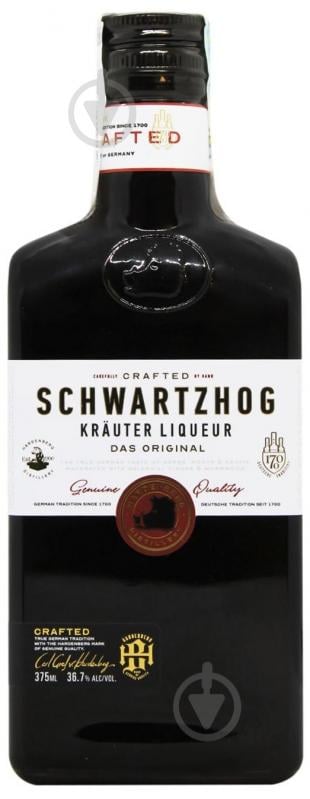 Ликер Schwartzhog Krauter Liqueur 0,375 л - фото 1