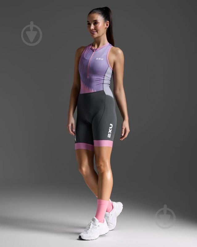 Комбінезон 2XU WT7405d_DLL/TRB р.XS фіолетовий - фото 7