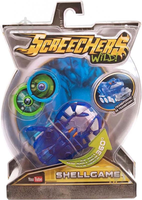 Игрушка Screechers Wild Машинка-трансформер L1 Шеллгейм EU683211 - фото 4