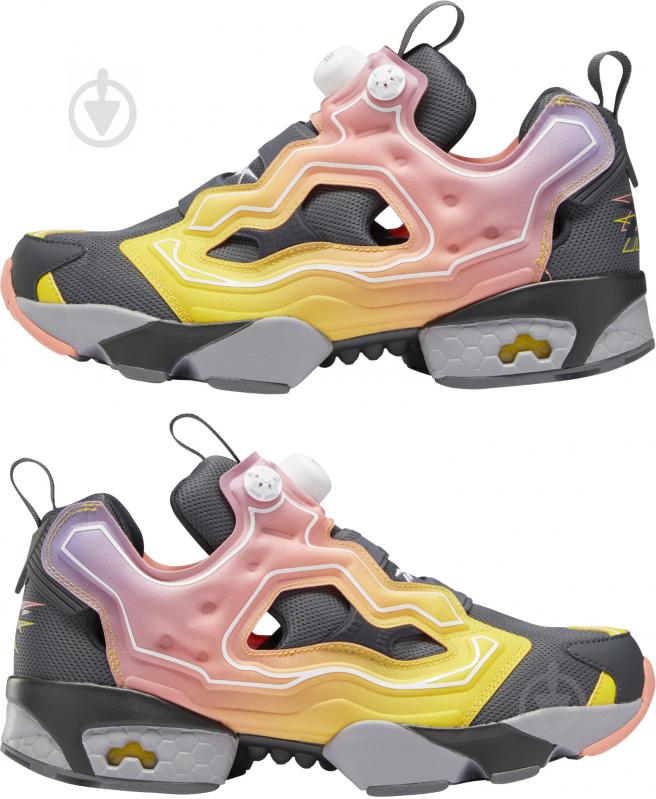 Кроссовки мужские демисезонные Reebok INSTAPUMP FURY OG FY9332 р.40,5 разноцветные - фото 7