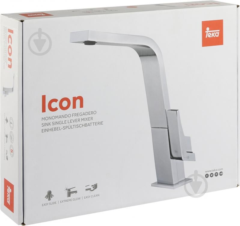 Смеситель для кухни Teka Icon H 33915021W - фото 4