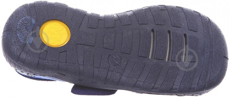 Тапочки для мальчиков для мальчика ТМ МВ р.21 синий 2k5-3a - фото 4