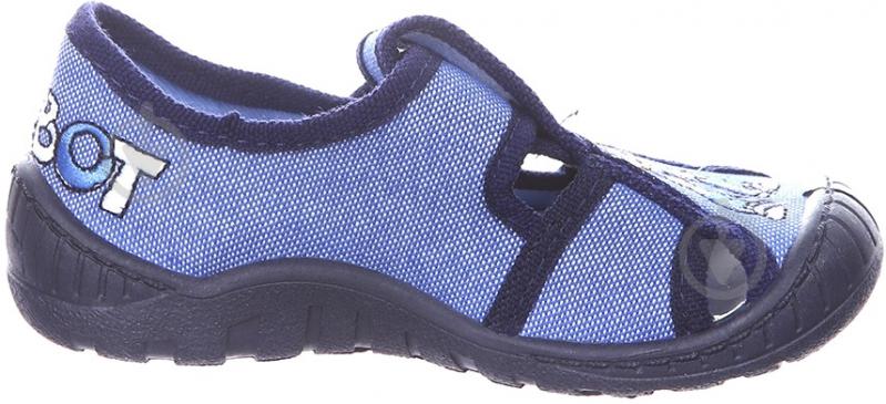 Тапочки для мальчиков для мальчика ТМ МВ р.21 синий 2k5-3a - фото 2