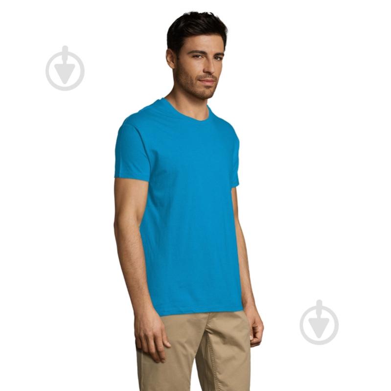 Футболка Sol's REGENT 150 11380321XL р.XL морська хвиля - фото 1 Футболка Sol's REGENT 150 11380321XL р.XL морська хвиля - фото 1