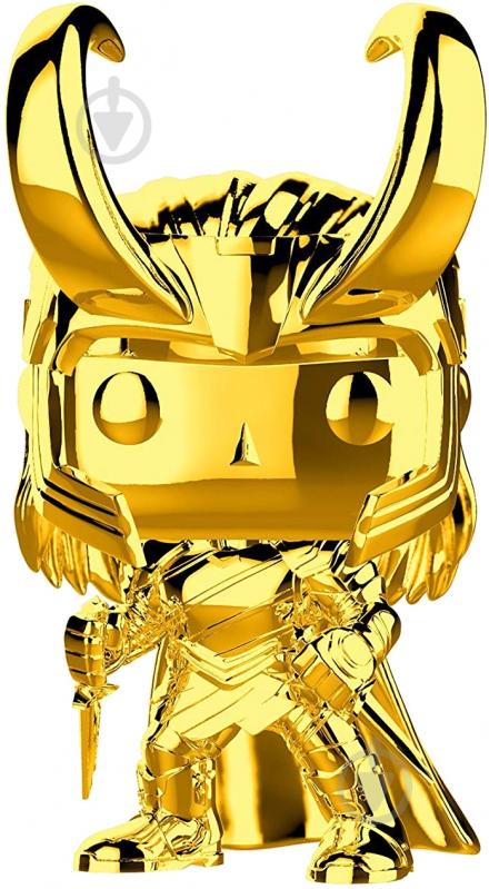 Фігурка Funko Pop! серії Золотий хром Локі - фото 1
