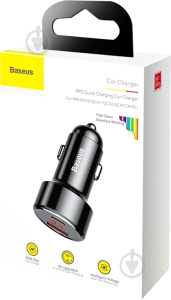Зарядное устройство BASEUS Series PPS Black CCMLC20C-01 - фото 7